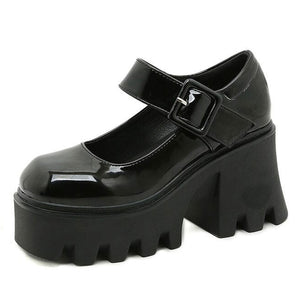 VILZSTUDIOS Stylish chunky platform mary janes for trendy footwear