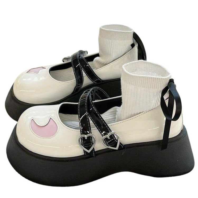 VILZSTUDIOS Stylish chunky platform sandals with star and moon details