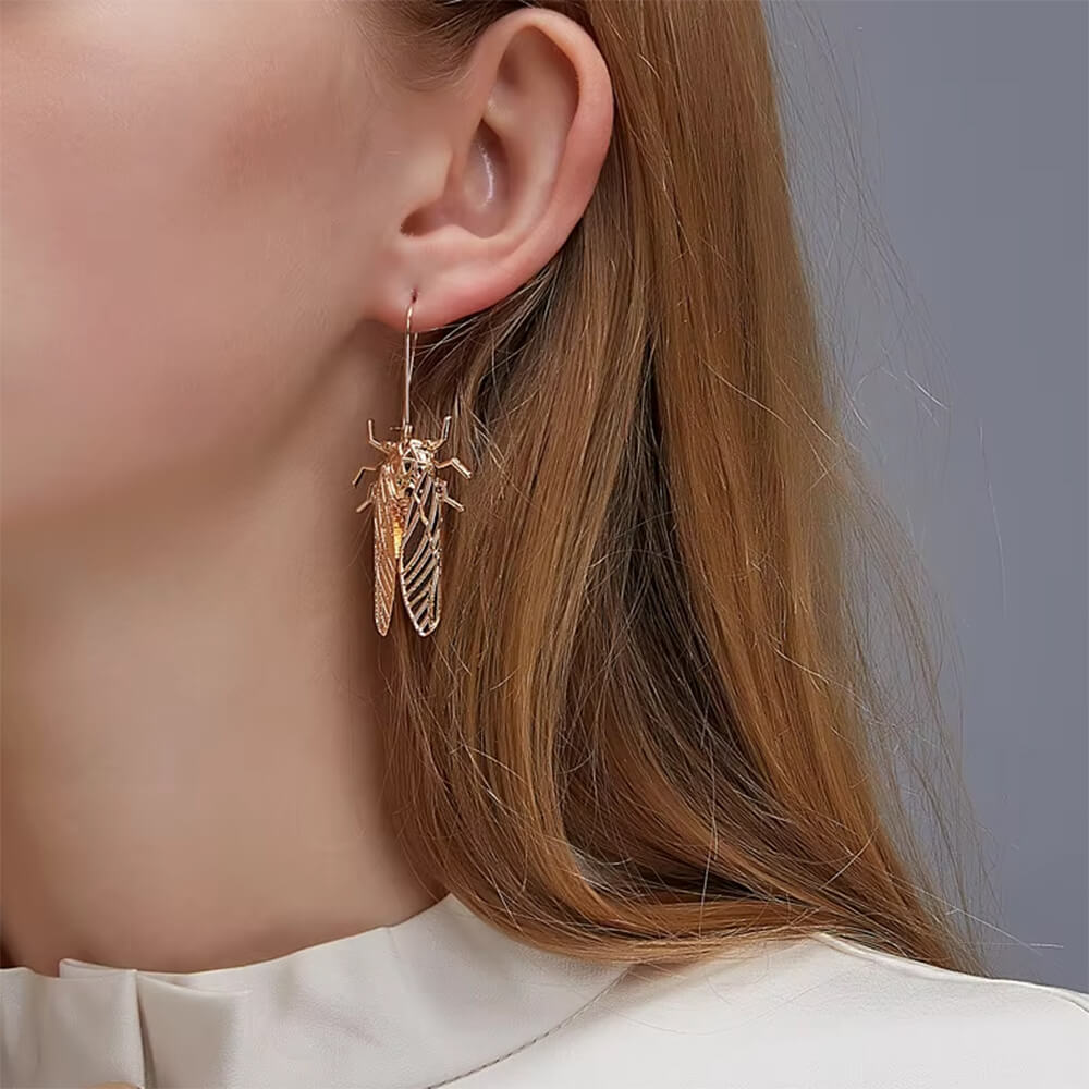VILZSTUDIOS Unique statement earrings made from zinc alloy
