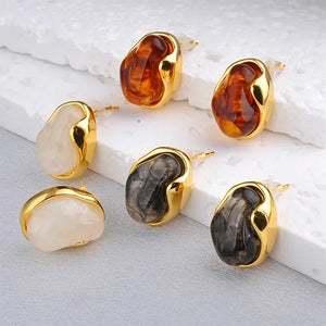 VILZSTUDIOS Elegant earrings made from zinc alloy