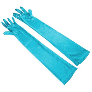 VILZSTUDIOS Classic satin gloves for stylish accessory elevation