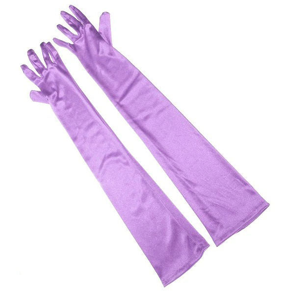 VILZSTUDIOS Classic satin gloves for stylish accessory elevation