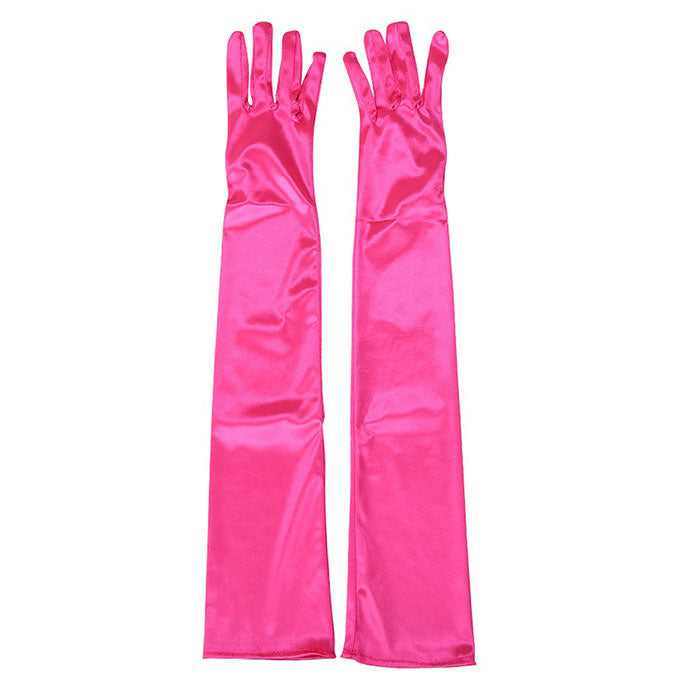 VILZSTUDIOS Classic satin gloves for stylish accessory elevation