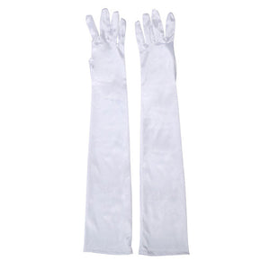 VILZSTUDIOS Classic satin gloves for stylish accessory elevation