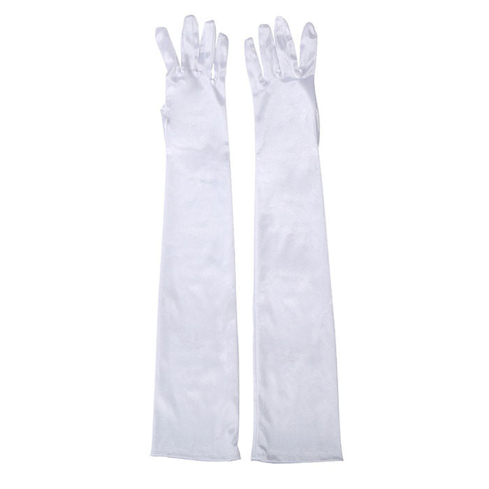 VILZSTUDIOS Classic satin gloves for stylish accessory elevation