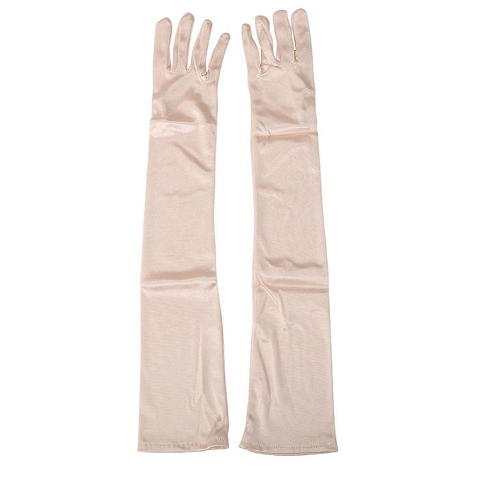 VILZSTUDIOS Classic satin gloves for stylish accessory elevation