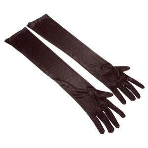 VILZSTUDIOS Classic satin gloves for stylish accessory elevation