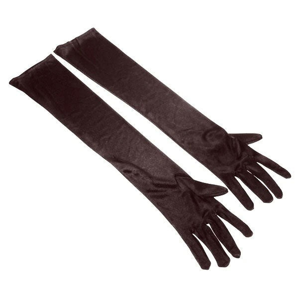 VILZSTUDIOS Classic satin gloves for stylish accessory elevation