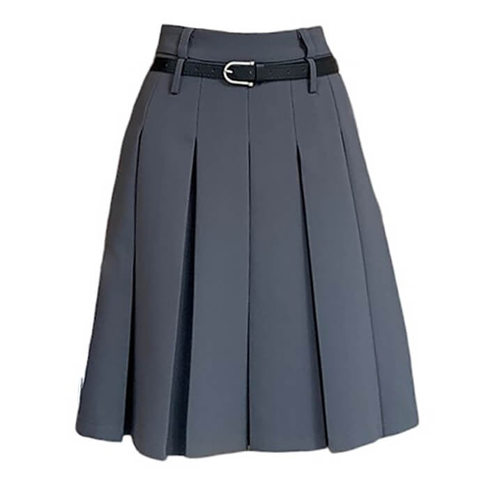 VILZSTUDIOS Classic pleated midi skirt from VILZSTUDIOS