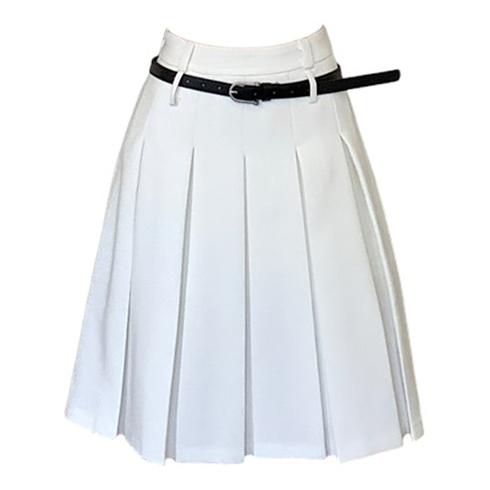 VILZSTUDIOS Classic pleated midi skirt from VILZSTUDIOS