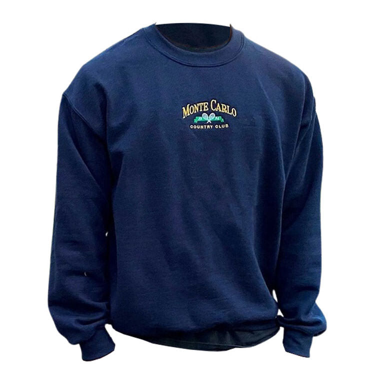 VILZSTUDIOS Vintage tennis embroidery sweatshirt for stylish comfort