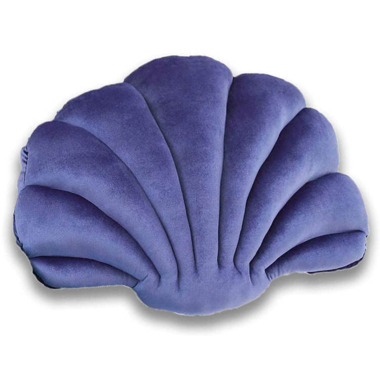 VILZSTUDIOS Coastal inspired plush velvet pillow
