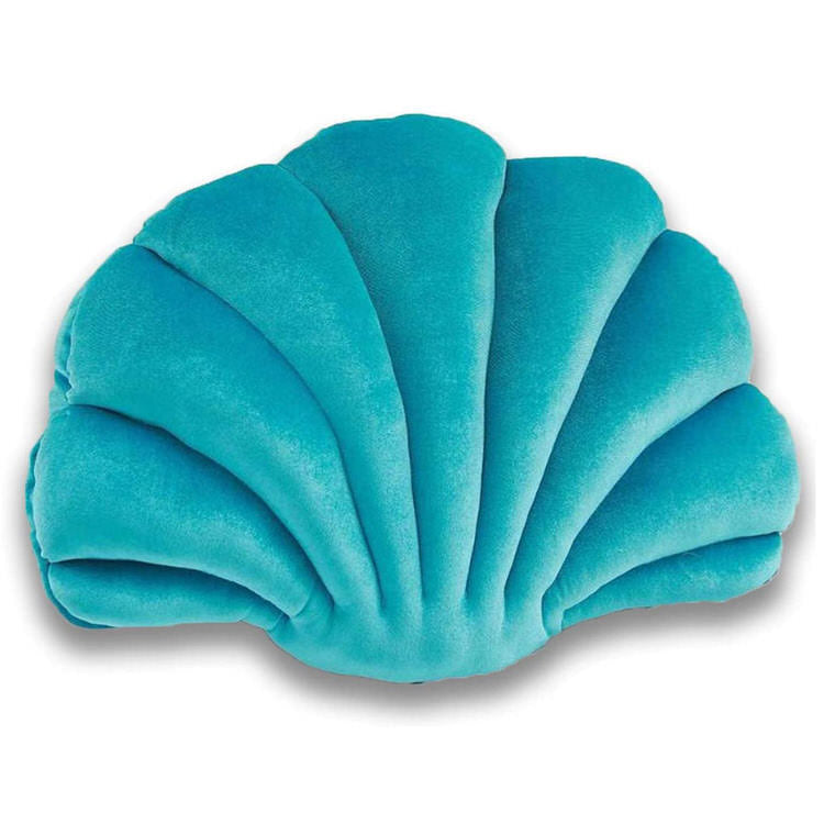 VILZSTUDIOS Coastal inspired plush velvet pillow