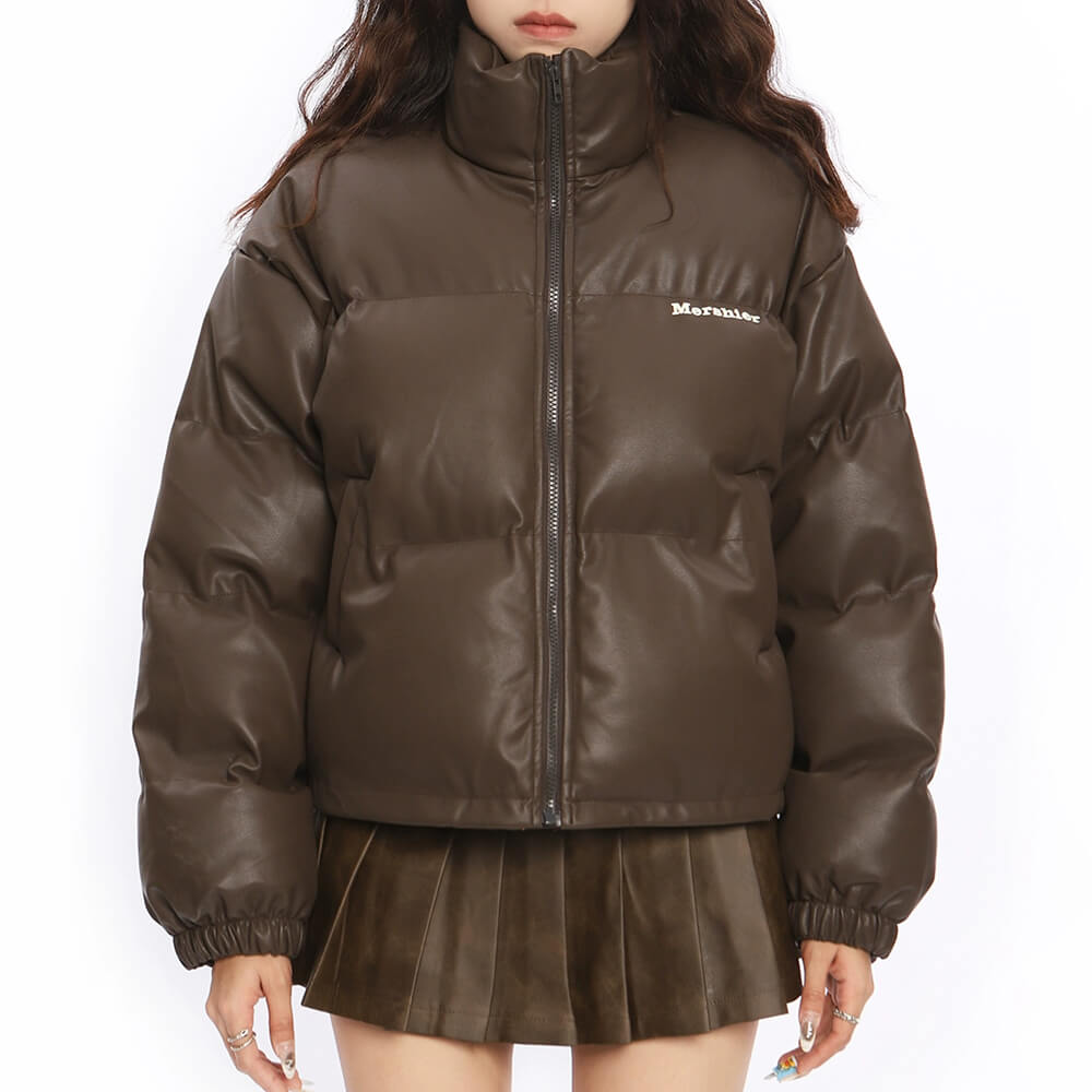 VILZSTUDIOS Cocoa puffer insulated jacket for streetwear fashion