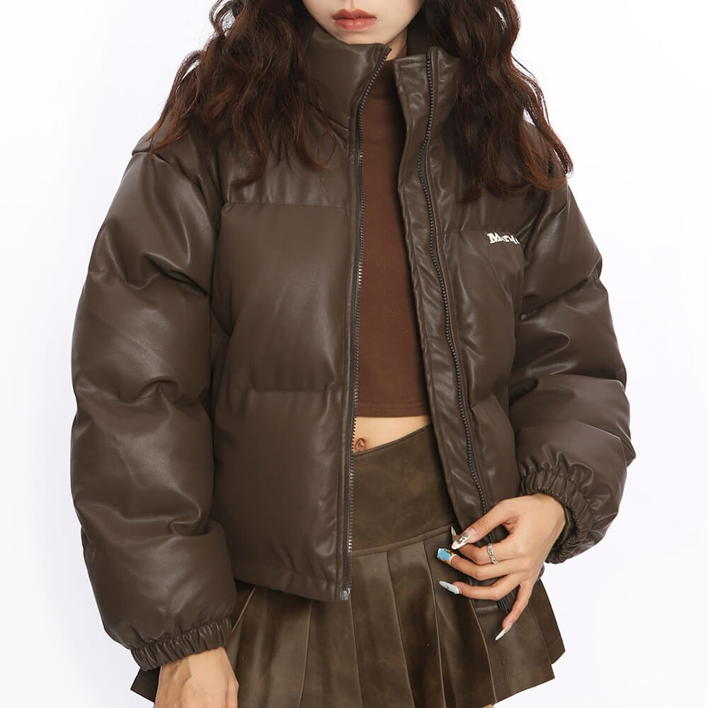 VILZSTUDIOS Cocoa puffer insulated jacket for streetwear fashion
