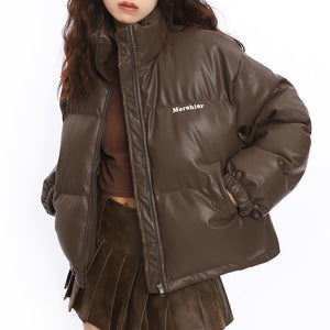 VILZSTUDIOS Cocoa puffer insulated jacket for streetwear fashion