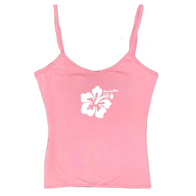 VILZSTUDIOS Stylish tank top with hibiscus flower design