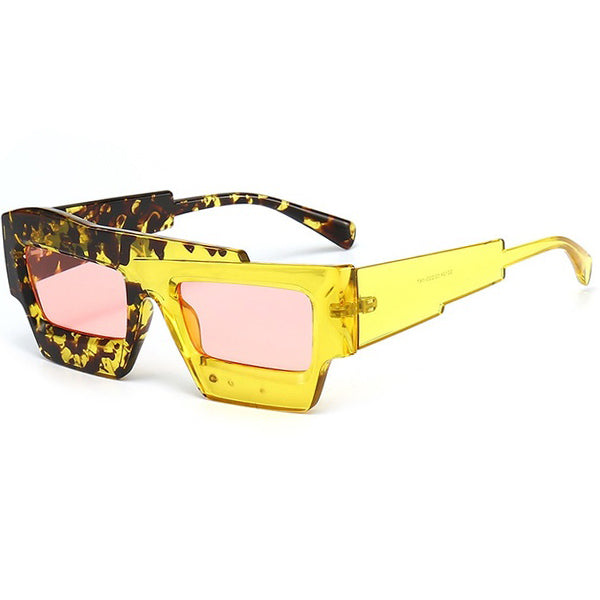 VILZSTUDIOS Stylish colorblock sunglasses for trendy outfits