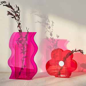 VILZSTUDIOS Stylish contemporary acrylic decorative vases