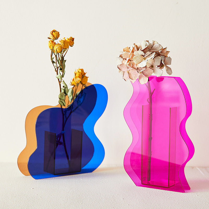 VILZSTUDIOS Stylish contemporary acrylic decorative vases