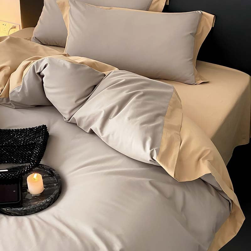 Contrast Border Bedding Set