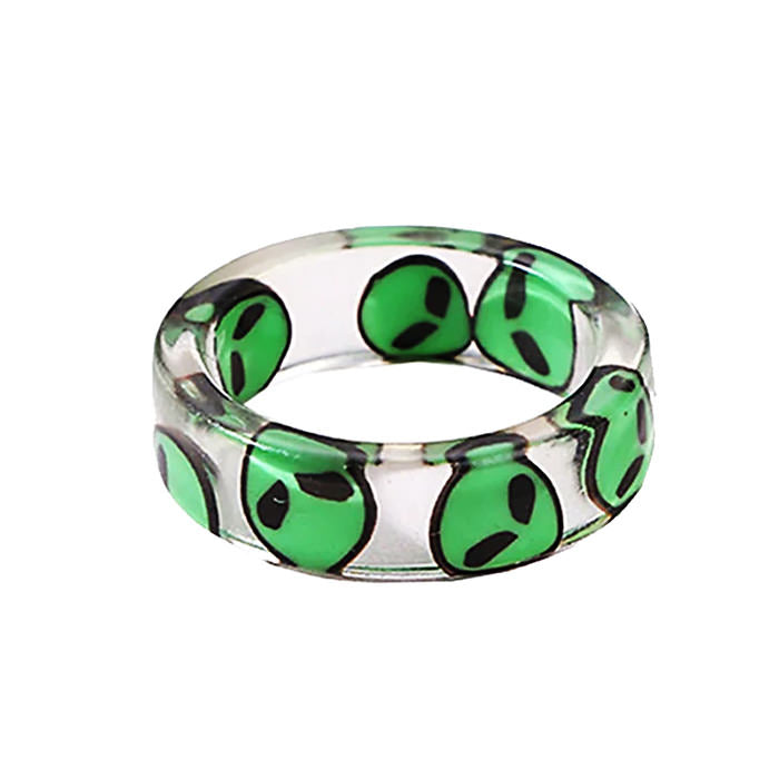 VILZSTUDIOS Resin and acrylic ring for stylish accessories