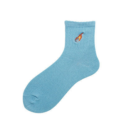 VILZSTUDIOS Stylish cosmic patterned socks for everyday wear