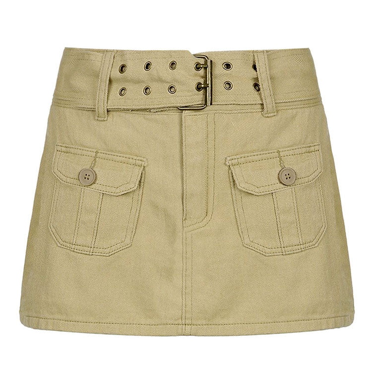 VILZSTUDIOS worn mini skirt from VILZSTUDIOS