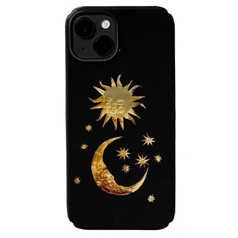 VILZSTUDIOS Stylish phone case featuring sun and moon design