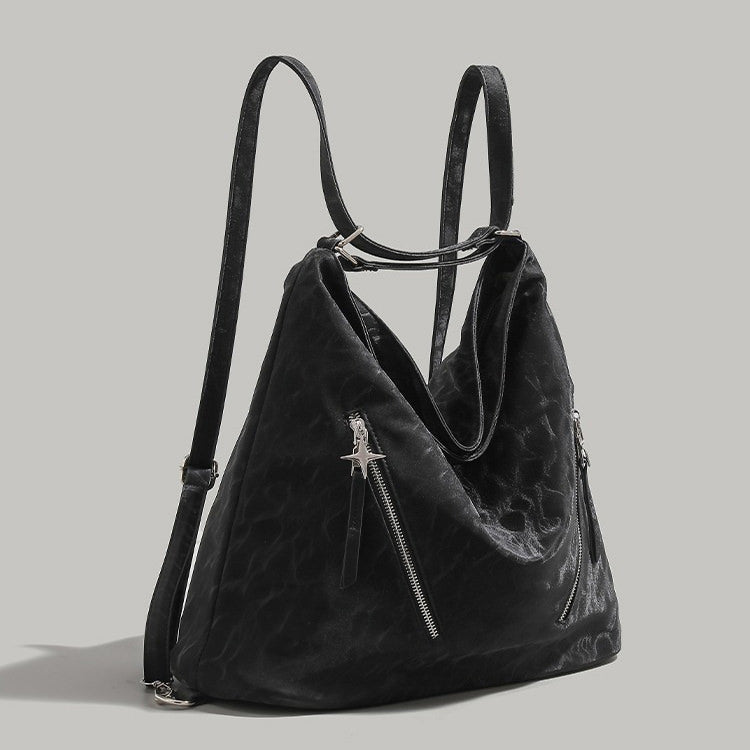 VILZSTUDIOS Cosmic Vibes Zipper Tote Bag
