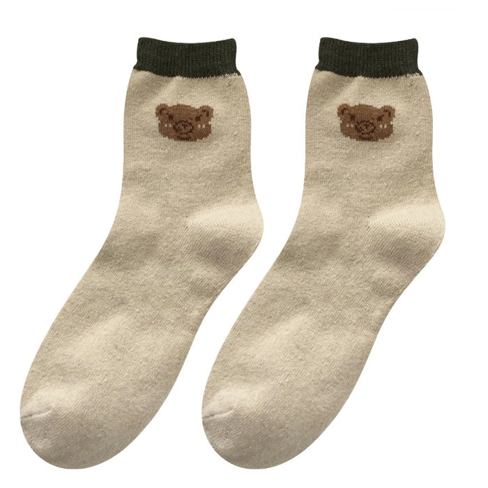 VILZSTUDIOS Cozy bear socks for casual wear