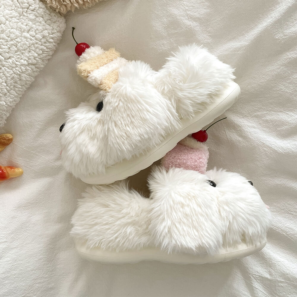VILZSTUDIOS Cozy plush slippers for indoor comfort