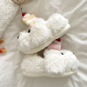 VILZSTUDIOS Cozy plush slippers for indoor comfort