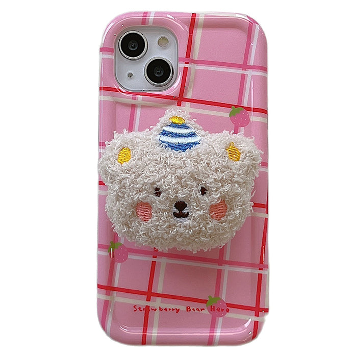 VILZSTUDIOS Cute bear-themed iPhone case for stylish protection