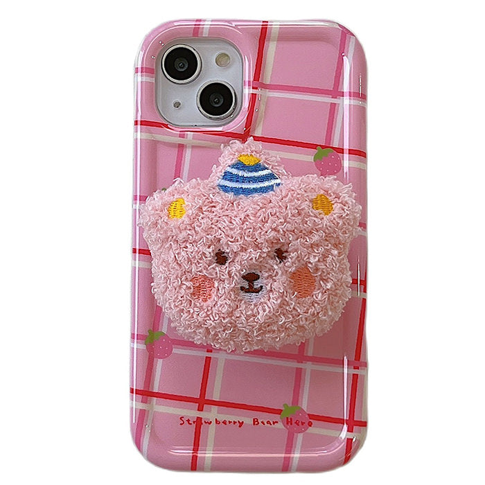 VILZSTUDIOS Cute bear-themed iPhone case for stylish protection