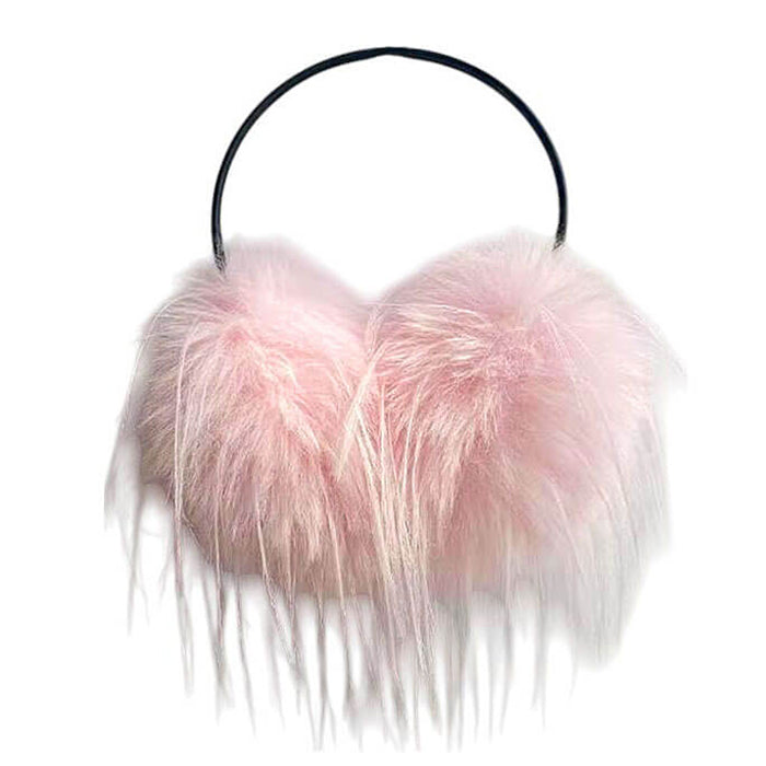 VILZSTUDIOS Faux fur earmuffs for warmth and style
