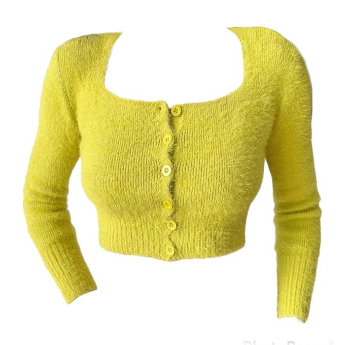 VILZSTUDIOS Cozy cropped cardigan from VILZSTUDIOS