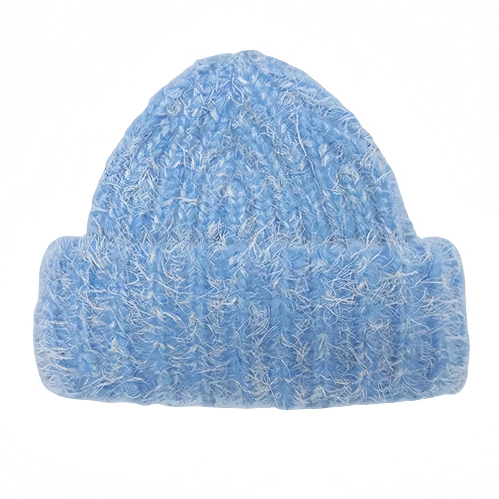 VILZSTUDIOS Textured knit beanie for streetwear fashion