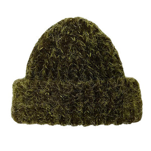 VILZSTUDIOS Textured knit beanie for streetwear fashion