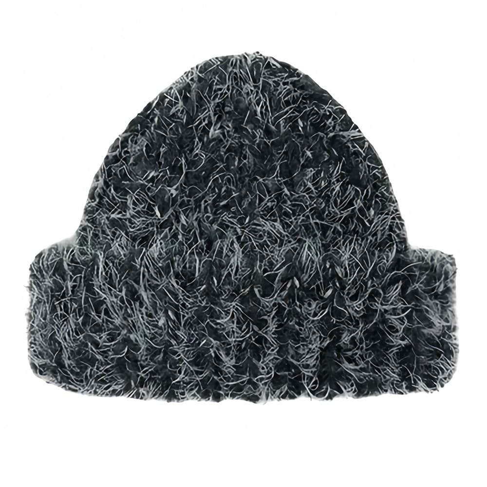 VILZSTUDIOS Textured knit beanie for streetwear fashion