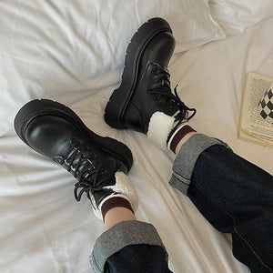 VILZSTUDIOS Faux leather ankle boots for casual wear