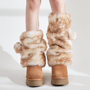 VILZSTUDIOS Cozy plush warmers for stylish layering