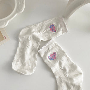 VILZSTUDIOS Fashionable frill socks for a trendy look