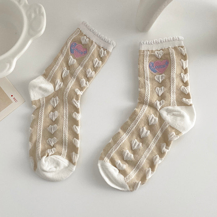VILZSTUDIOS Fashionable frill socks for a trendy look