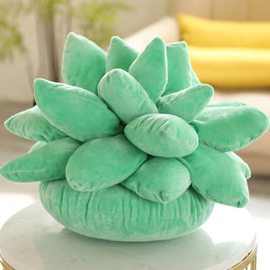 VILZSTUDIOS 3D succulent pillow for home decor