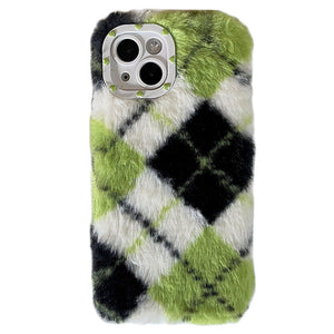 VILZSTUDIOS Stylish phone case with argyle design
