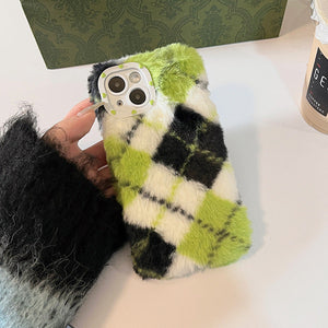 VILZSTUDIOS Stylish phone case with argyle design