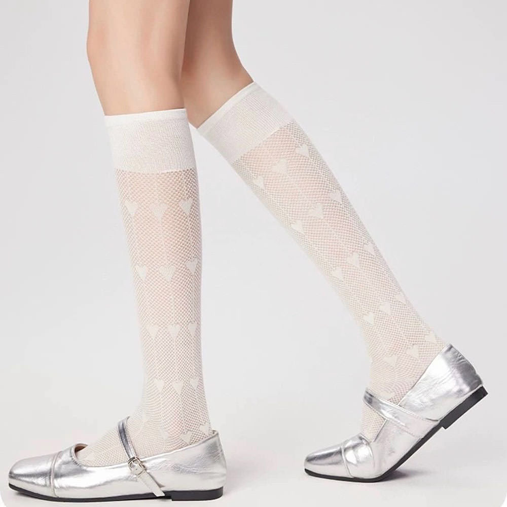 VILZSTUDIOS Stylish lightweight knee socks for casual wear