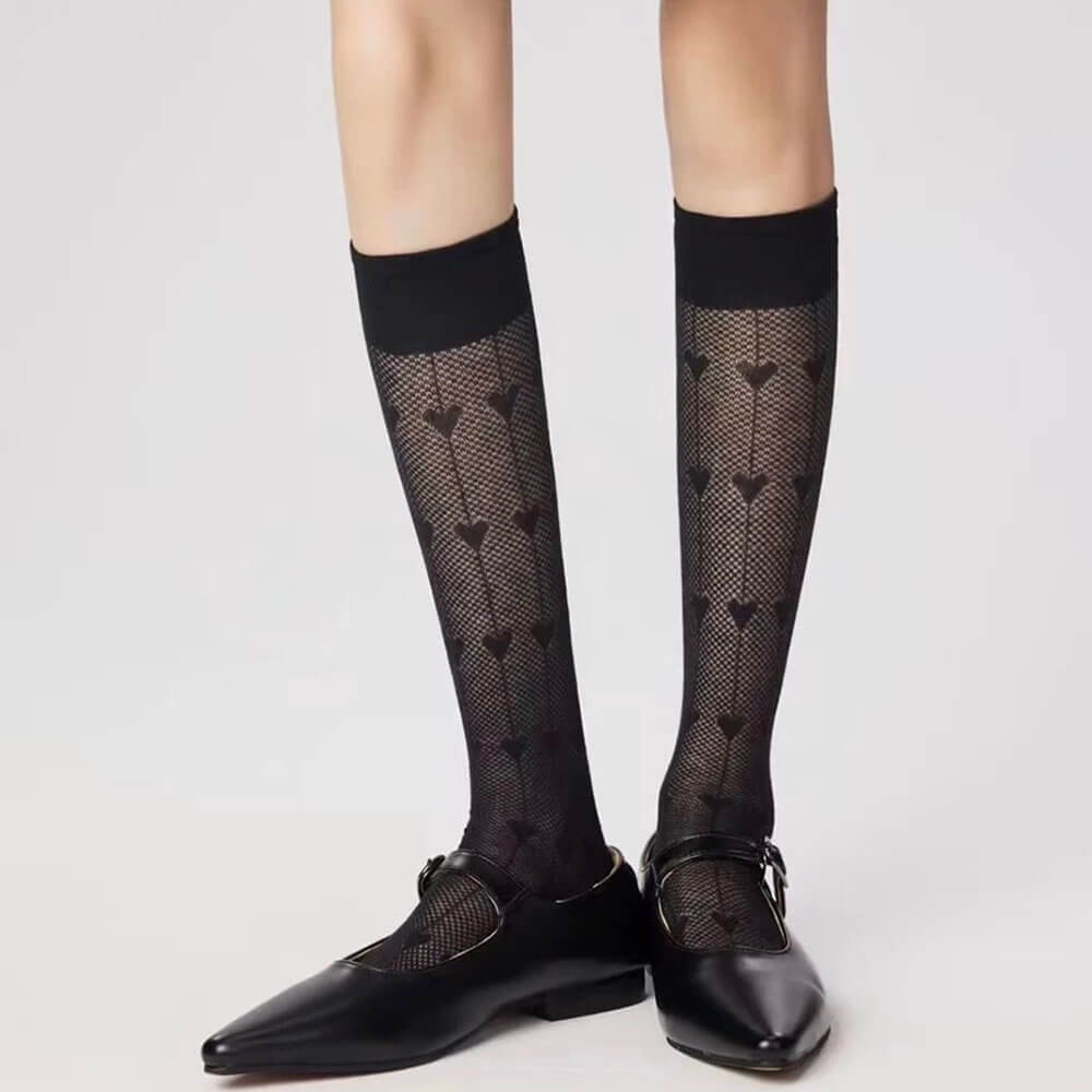 VILZSTUDIOS Stylish lightweight knee socks for casual wear