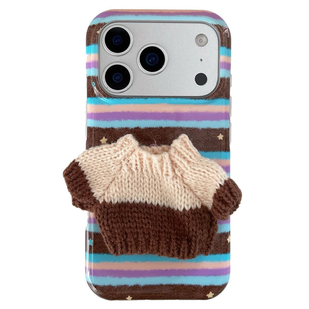 VILZSTUDIOS Stylish knit-inspired phone case